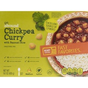 Gold Emblem Abound Fast Favorites Chickpea Curry with Basmati Rice, 14.1 OZ