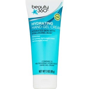 Beauty 360 Hydrating Hand Gel Cream, 3 OZ