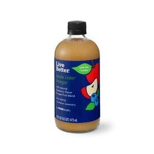 Live Better Apple Cider Vinegar with Blueberry Flavor & Superfruit Blend, 16 OZ