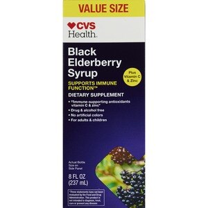 CVS Health Black Elderberry, Value Size, 8 OZ