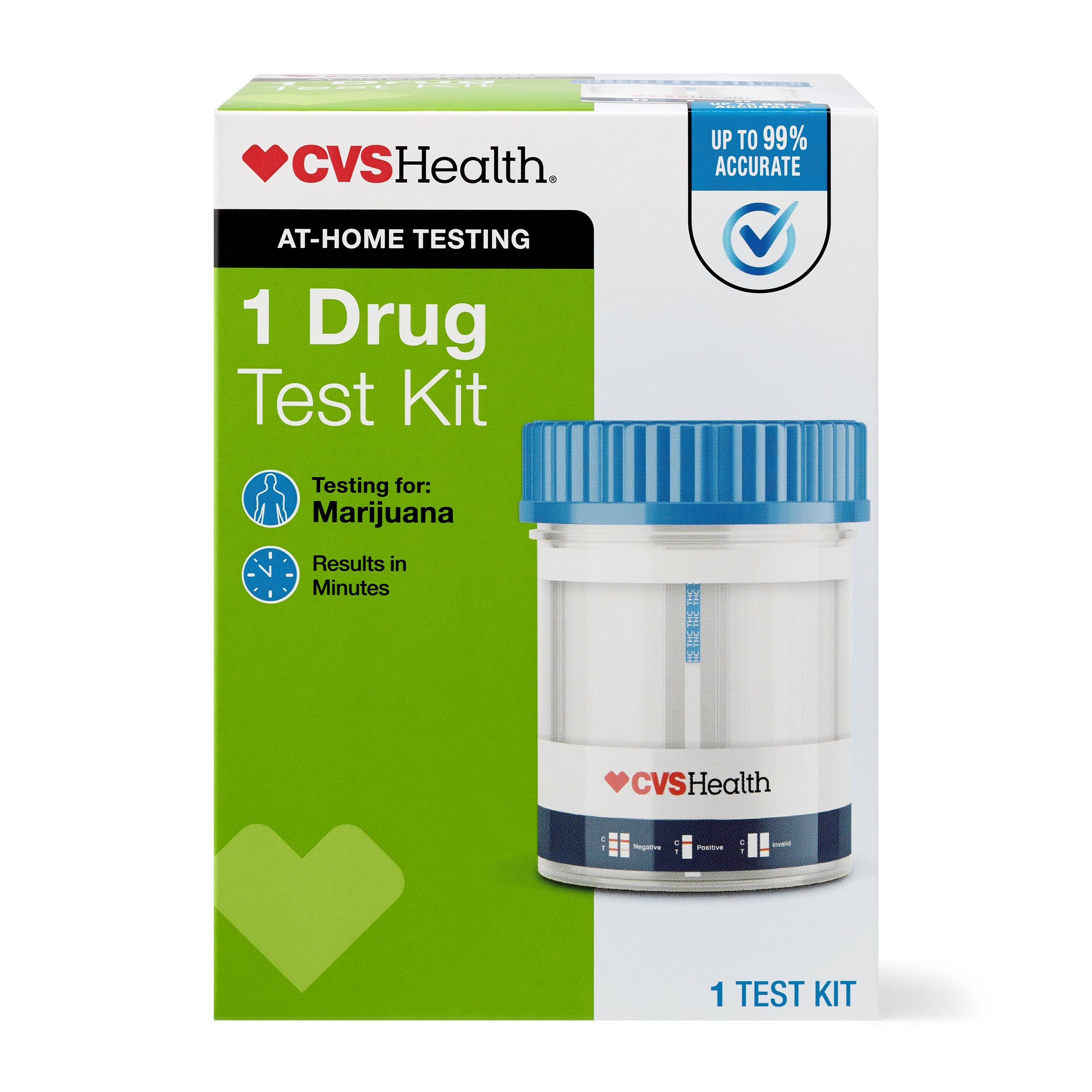 CVS Health Home Drug Test Kit, Marijuana, 1 Pack - CVS Pharmacy