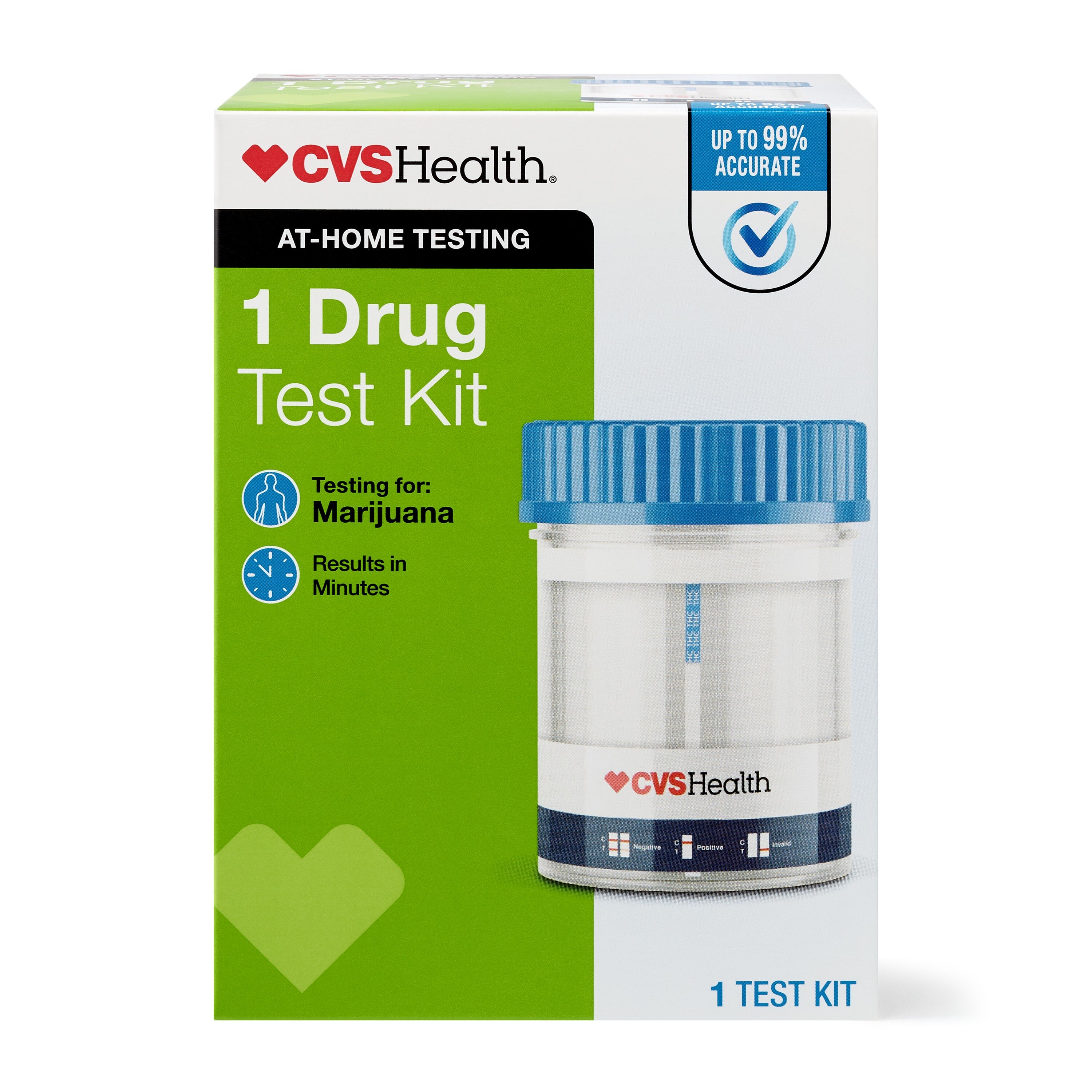  Easy@Home Marijuana (THC) Single Panel Drug Tests Kit