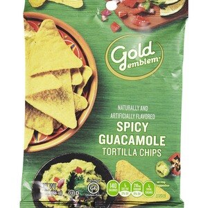  Gold Emblem Spicy Guacamole Tortilla Chips, 3 OZ 