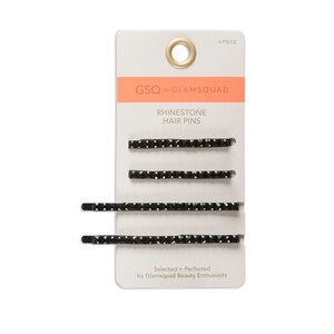 GSQ By GLAMSQUAD Rhinestone Hair Pins, Black, 4 Ct , CVS