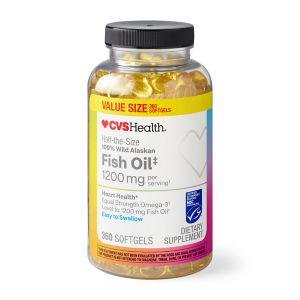 CVS Health Half Size Fish Oil 1200mg