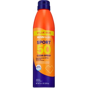 CVS Health Sport Clear Sunscreen Spray Value Size, 9.1 OZ