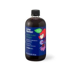 Live Better Apple Cider Vinegar with Black Elderberry and Echinacea, 16 OZ