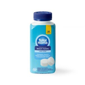 Total Home Bleach Tablets, Linen Scent, 32 Ct , CVS