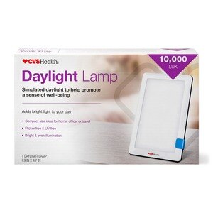 CVS Health Daylight Lamp, 10,000 LUX, 7.9 IN x 4.7 IN