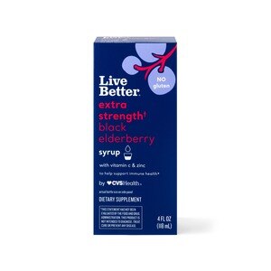 Live Better Extra Strength Black Elderberry, 4 OZ