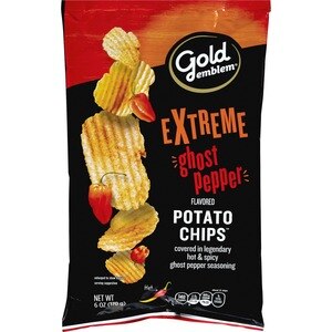  Gold Emblem Extreme Ghost Pepper Flavored Potato Chips, 6 OZ 