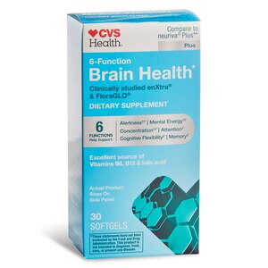 CVS Health 6-Function Brain Health, 30 CT