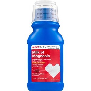 CVS Health Milk Of Magnesia Saline Laxative, Wild Cherry Flavor