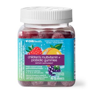 CVS Health Children's Multivitamin + Probiotic Gummies, 70 Ct