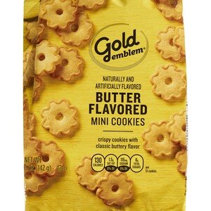 Gold Emblem Butter Flavored Mini Cookies, 5 OZ