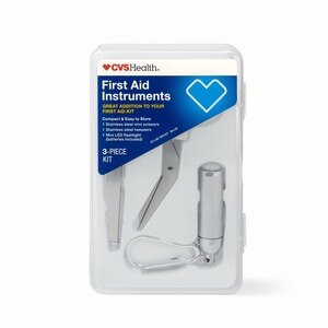 CVS Health First Aid Instruments 3-Piece Kit