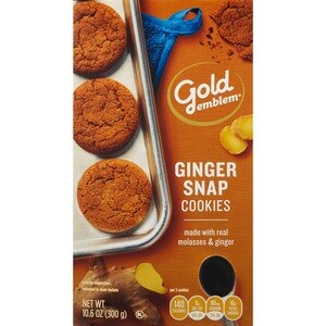 Gold Emblem Ginger Snap Cookies, 10.6 OZ