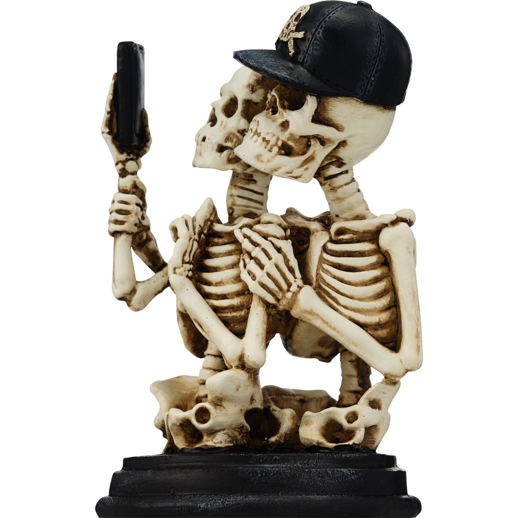Resin Skeleton Couple, 7 in