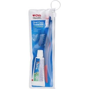 CVS Health Oral Care Travel Kit, Soft Toothbrush