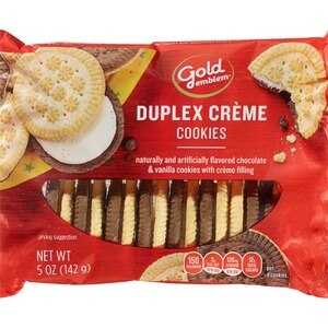 Gold Emblem Duplex Creme Cookies, 5 OZ