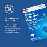 CVS Health 12HR Mucus Extended Release Tablets, thumbnail image 4 of 4