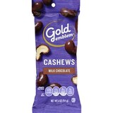 Gold Emblem Milk Chocolate Cashews, 4 oz, thumbnail image 1 of 3