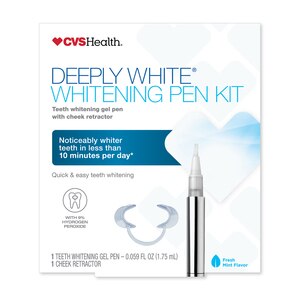 CVS Health Deeply White Whitening Pen Kit, Fresh Mint - 1