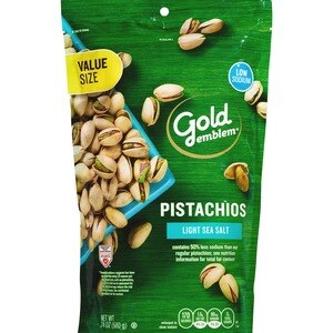 Gold Emblem Pistachios, Light Sea Salt, 24 OZ