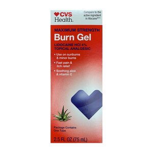 CVS Health Max Strength Burn Gel, 2.5 Oz