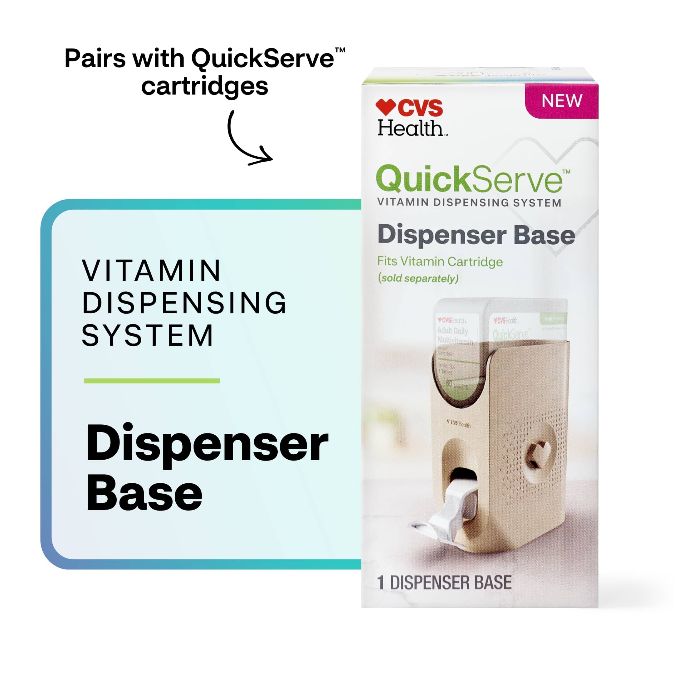 CVS Health QuickServe Vitamin Dispensing Base