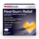 CVS Health Heartburn Relief Tablets, thumbnail image 1 of 8