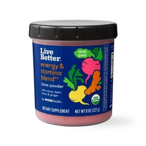 Live Better Energy & Stamina Blend, Loose Powder, 8 OZ