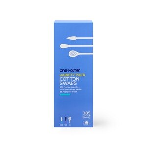 one+other Cotton Swab Variety Pack, 385CT