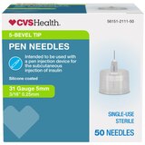 CVS Health Pen Needle, 50 CT, thumbnail image 1 of 3