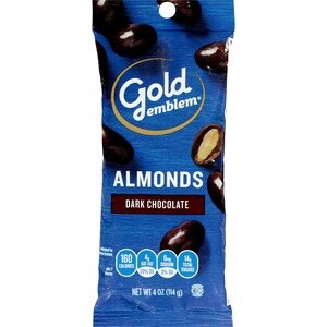 Gold Emblem Dark Chocolate Almond , 4 OZ