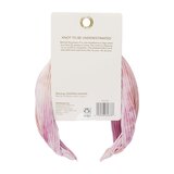 GSQ by GLAMSQUAD Pleated Knot Headband, thumbnail image 4 of 4