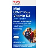 CVS Health UC-II Plus Vitamin D3 Caplets, 120 CT, thumbnail image 1 of 6