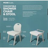 CVS Health Convertible Shower Chair and Stool by Michael Graves Design, thumbnail image 2 of 8