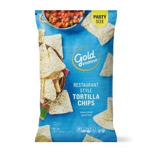 Gold Emblem Restaurant Style Tortilla Chips, 18 Oz , CVS