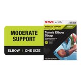 CVS Health Moderate Support Tennis Elbow Strap, thumbnail image 1 of 9