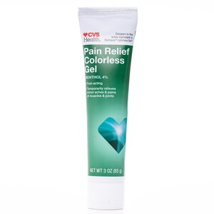 CVS Health Pain Relief Menthol 4% Gel, 3 Oz - 4 Oz