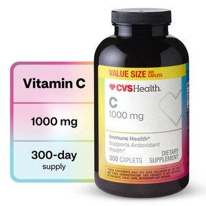 CVS Health Vitamin C 1000mg Tablets, 300 CT