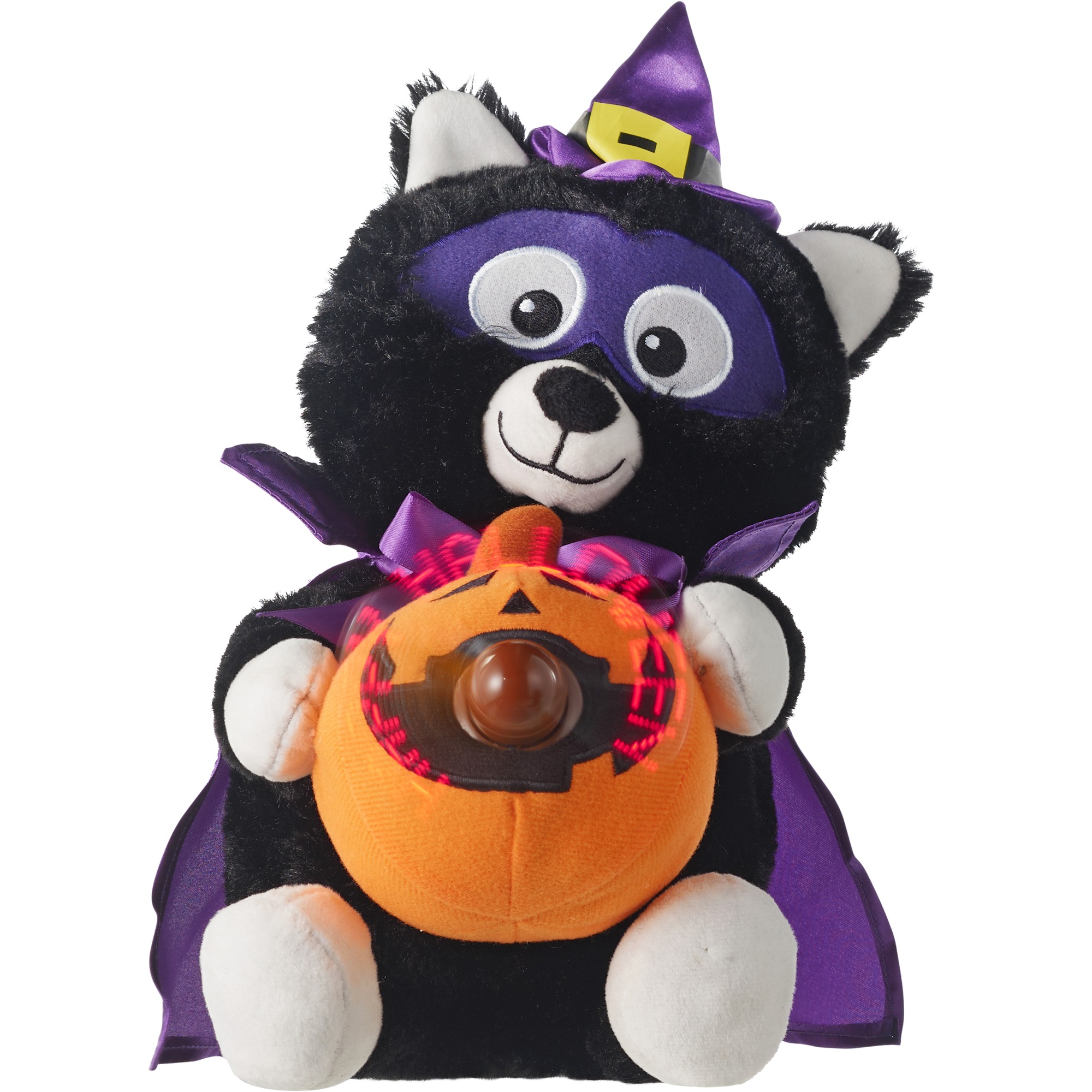 Spooky Village LED Halloween Cat Plush