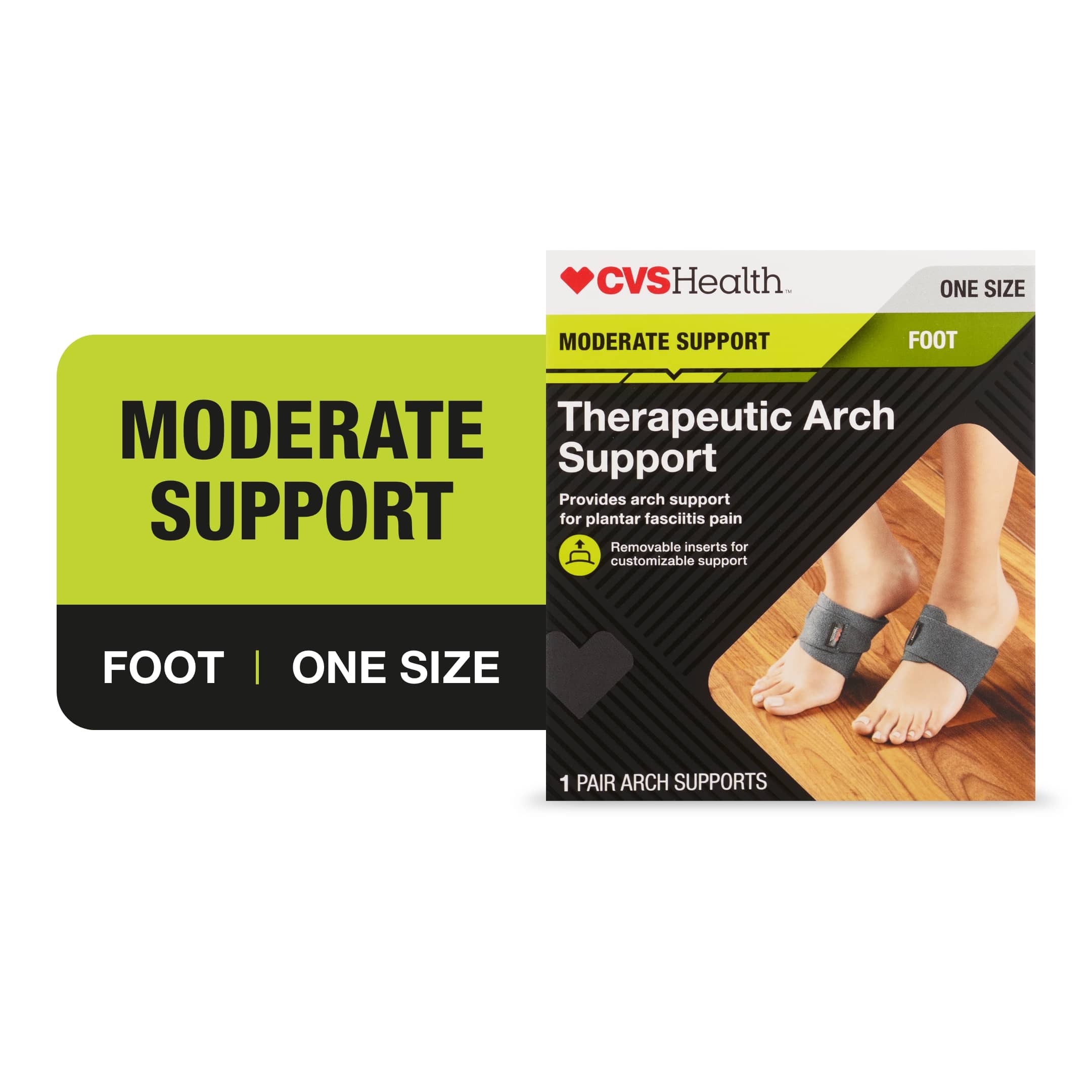 CVS Health Therapeutic Foot Arch Support Foot