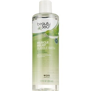 Beauty 360 - Baño de espuma para el alivio muscular, 12 oz