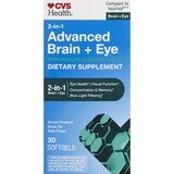 CVS Health Advanced Brain + Eye Softgels, 30 CT, thumbnail image 1 of 6