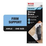CVS Health Firm Support Ankle Stirrup Brace, thumbnail image 1 of 10
