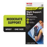 CVS Health Wrist Night Support Brace, thumbnail image 1 of 10