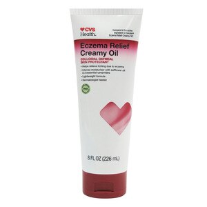 CVS Health Eczema Relief Creamy Oil Skin Protectant, 8 Oz