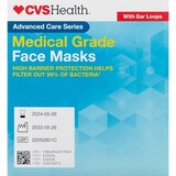 CVS Health Medical Grade Face Masks, 10 CT, thumbnail image 4 of 5